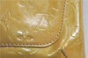 Auth Louis Vuitton Vernis Thompson Street Shoulder Bag Yellow M91008 LV 0272D