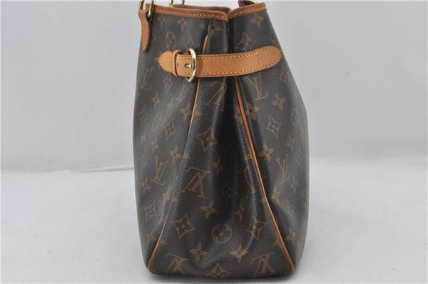 Authentic Louis Vuitton Monogram Batignolles Horizontal Tote Bag M51154 LV 0272F