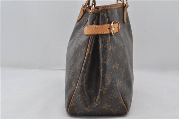 Authentic Louis Vuitton Monogram Batignolles Horizontal Tote Bag M51154 LV 0272F