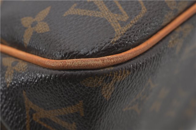 Authentic Louis Vuitton Monogram Batignolles Horizontal Tote Bag M51154 LV 0272F