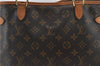 Authentic Louis Vuitton Monogram Batignolles Horizontal Tote Bag M51154 LV 0272F