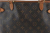 Authentic Louis Vuitton Monogram Batignolles Horizontal Tote Bag M51154 LV 0272F