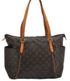 Authentic Louis Vuitton Monogram Totally MM Shoulder Tote Bag M41015 LV 0273F