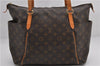 Authentic Louis Vuitton Monogram Totally MM Shoulder Tote Bag M41015 LV 0273F