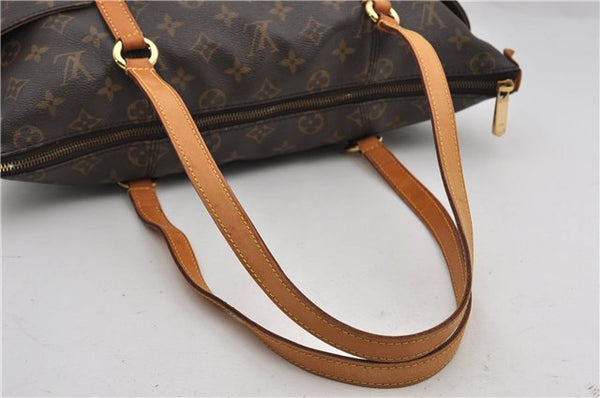 Authentic Louis Vuitton Monogram Totally MM Shoulder Tote Bag M41015 LV 0273F