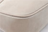 Authentic Salvatore Ferragamo Vara Shoulder Cross Body Bag Suede Beige SF 0273G