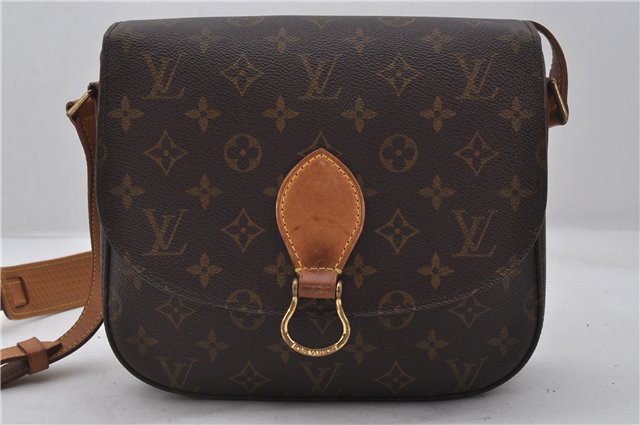 Authentic Louis Vuitton Monogram Saint Cloud GM M51242 Shoulder Cross Bag 0275F