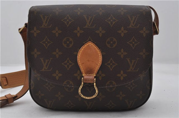 Authentic Louis Vuitton Monogram Saint Cloud GM M51242 Shoulder Cross Bag 0275F