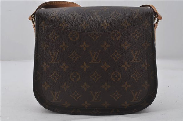 Authentic Louis Vuitton Monogram Saint Cloud GM M51242 Shoulder Cross Bag 0275F