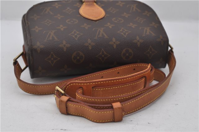 Authentic Louis Vuitton Monogram Saint Cloud GM M51242 Shoulder Cross Bag 0275F