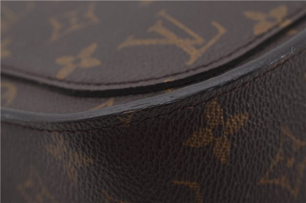 Authentic Louis Vuitton Monogram Saint Cloud GM M51242 Shoulder Cross Bag 0275F