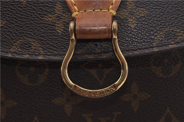 Authentic Louis Vuitton Monogram Saint Cloud GM M51242 Shoulder Cross Bag 0275F