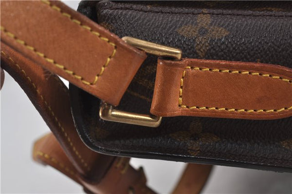 Authentic Louis Vuitton Monogram Saint Cloud GM M51242 Shoulder Cross Bag 0275F