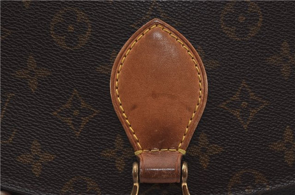 Authentic Louis Vuitton Monogram Saint Cloud GM M51242 Shoulder Cross Bag 0275F