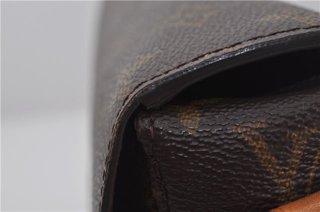 Authentic Louis Vuitton Monogram Saint Cloud GM M51242 Shoulder Cross Bag 0275F