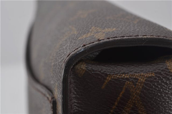 Authentic Louis Vuitton Monogram Saint Cloud GM M51242 Shoulder Cross Bag 0275F