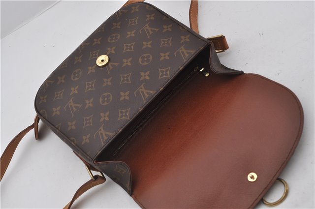 Authentic Louis Vuitton Monogram Saint Cloud GM M51242 Shoulder Cross Bag 0275F