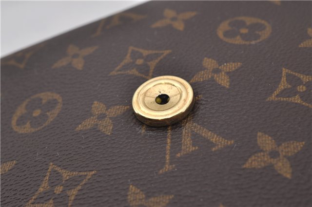 Authentic Louis Vuitton Monogram Saint Cloud GM M51242 Shoulder Cross Bag 0275F