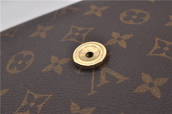 Authentic Louis Vuitton Monogram Saint Cloud GM M51242 Shoulder Cross Bag 0275F