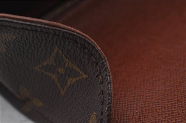 Authentic Louis Vuitton Monogram Saint Cloud GM M51242 Shoulder Cross Bag 0275F