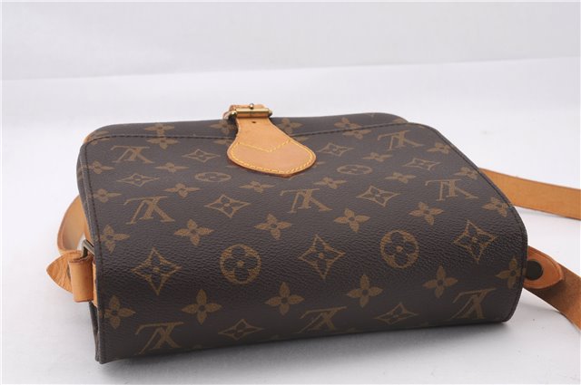 Authentic Louis Vuitton Monogram Cartouchiere MM M51253 Shoulder Cross Bag 0276F