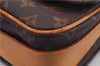 Authentic Louis Vuitton Monogram Cartouchiere MM M51253 Shoulder Cross Bag 0276F