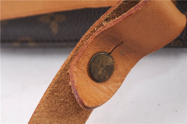 Authentic Louis Vuitton Monogram Cartouchiere MM M51253 Shoulder Cross Bag 0276F