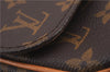 Authentic Louis Vuitton Monogram Cartouchiere MM M51253 Shoulder Cross Bag 0276F