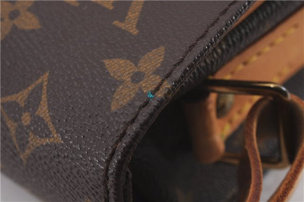 Authentic Louis Vuitton Monogram Cartouchiere MM M51253 Shoulder Cross Bag 0276F