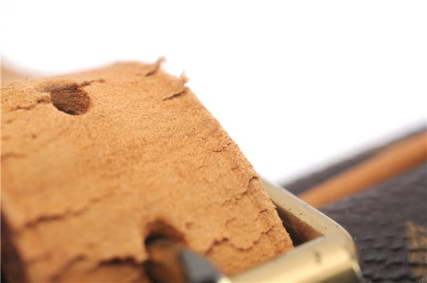 Authentic Louis Vuitton Monogram Cartouchiere MM M51253 Shoulder Cross Bag 0276F