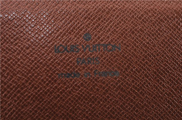 Authentic Louis Vuitton Monogram Cartouchiere MM M51253 Shoulder Cross Bag 0276F