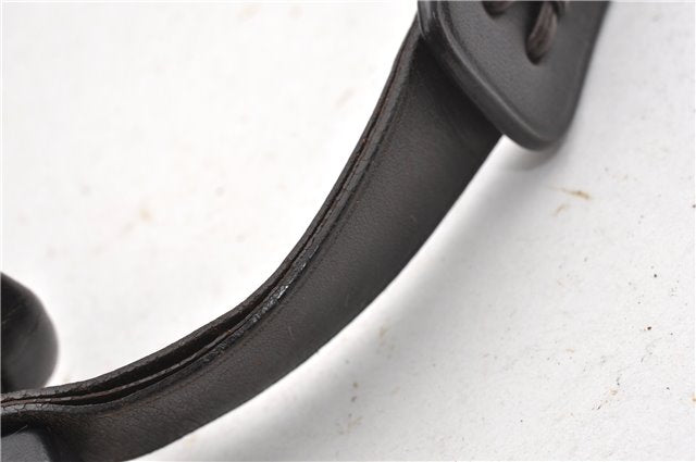 Authentic GUCCI Shoulder Hand Bag GG Canvas Leather 107752 Brown Junk 0276G