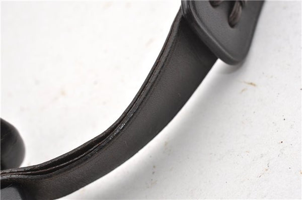 Authentic GUCCI Shoulder Hand Bag GG Canvas Leather 107752 Brown Junk 0276G