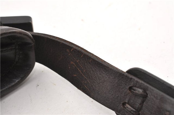 Authentic GUCCI Shoulder Hand Bag GG Canvas Leather 107752 Brown Junk 0276G