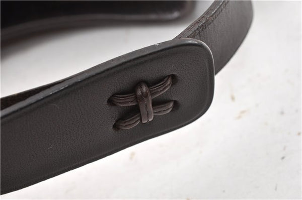 Authentic GUCCI Shoulder Hand Bag GG Canvas Leather 107752 Brown Junk 0276G