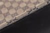 Authentic GUCCI Shoulder Hand Bag GG Canvas Leather 107752 Brown Junk 0276G