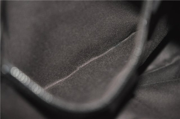 Authentic GUCCI Shoulder Hand Bag GG Canvas Leather 107752 Brown Junk 0276G