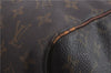 Auth Louis Vuitton Monogram Keepall Bandouliere 55 Boston Bag M41414 LV 0278D