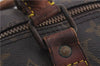 Auth Louis Vuitton Monogram Keepall Bandouliere 55 Boston Bag M41414 LV 0278D