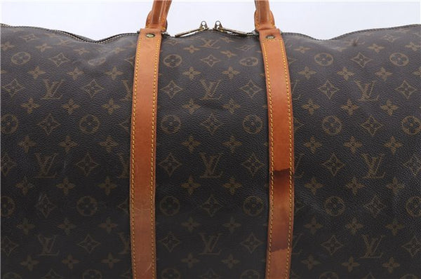 Authentic Louis Vuitton Monogram Keepall 55 Boston Bag M41424 LV 0279D