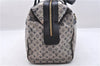 Authentic Louis Vuitton Monogram Mini Josephine GM Hand Bag Blue M92211 LV 0279F