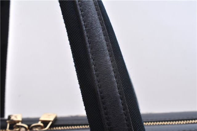 Authentic Louis Vuitton Monogram Mini Josephine GM Hand Bag Blue M92211 LV 0279F