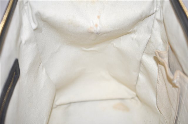 Authentic Louis Vuitton Monogram Mini Josephine GM Hand Bag Blue M92211 LV 0279F