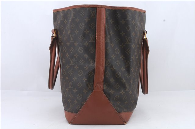 Auth Louis Vuitton Monogram Sac Weekend GM Vintage Tote Hand Bag M42420 LV 0280D