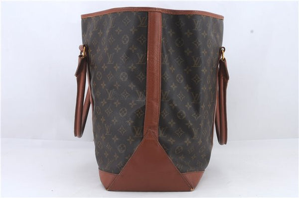 Auth Louis Vuitton Monogram Sac Weekend GM Vintage Tote Hand Bag M42420 LV 0280D