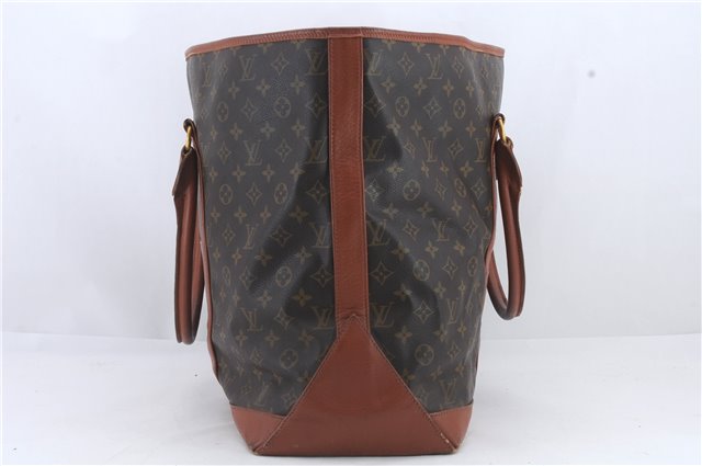 Auth Louis Vuitton Monogram Sac Weekend GM Vintage Tote Hand Bag M42420 LV 0280D