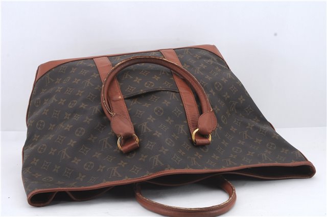 Auth Louis Vuitton Monogram Sac Weekend GM Vintage Tote Hand Bag M42420 LV 0280D