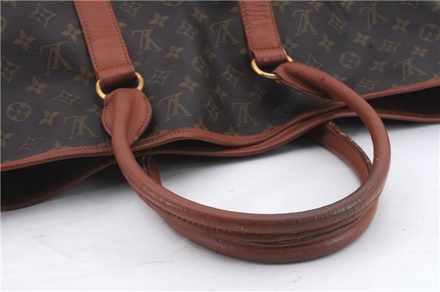 Auth Louis Vuitton Monogram Sac Weekend GM Vintage Tote Hand Bag M42420 LV 0280D