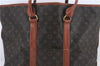 Auth Louis Vuitton Monogram Sac Weekend GM Vintage Tote Hand Bag M42420 LV 0280D