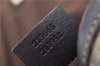 Authentic GUCCI Shoulder Cross Body Bag Purse GG PVC Leather 223666 Brown 0280G